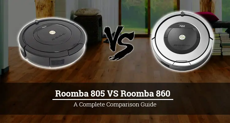 Roomba 805 vs 860 FI