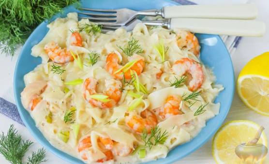 Shrimp paste in cream sauce-Healthy shrimp recipes