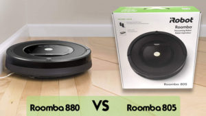 Roomba 805 vs 880 F