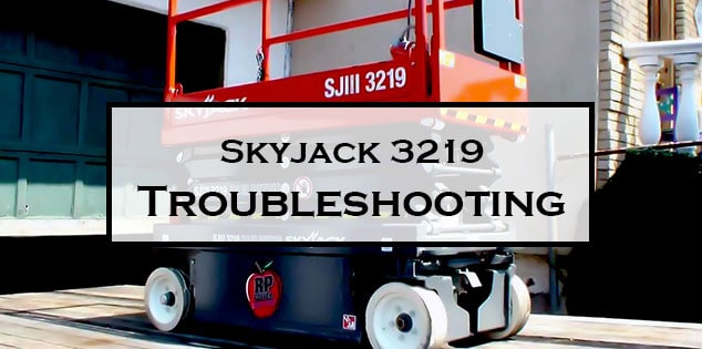 Skyjack 3219 Troubleshooting-FI