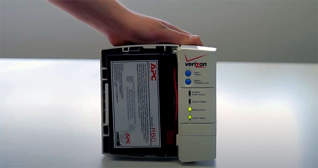 Verizon Fios Wifi-Battery Beeping