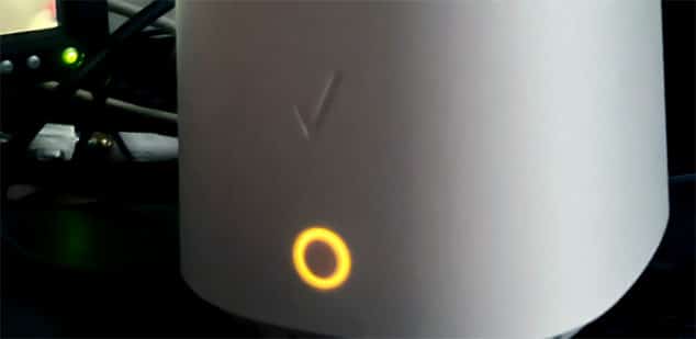 Verizon Fios Wifi Blinking Yellow light