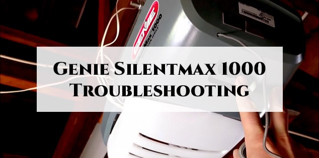 Genie Silentmax 1000 Troubleshooting-F