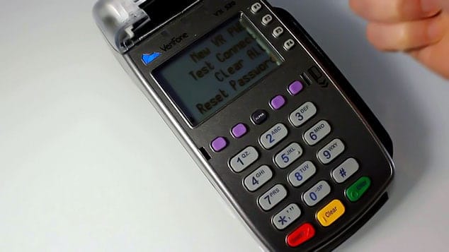 Verifone VX520 is Not Connected to a Network