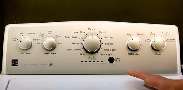 Kenmore Series 500 Washer Troubleshooting
