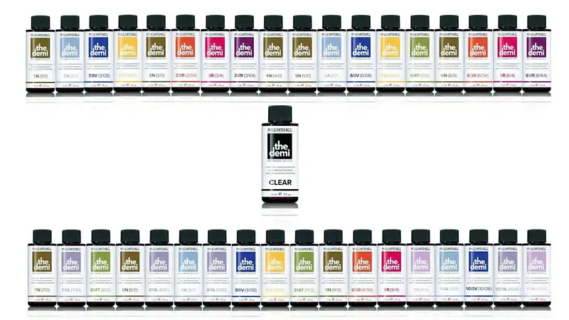 Paul Mitchell Color Chart