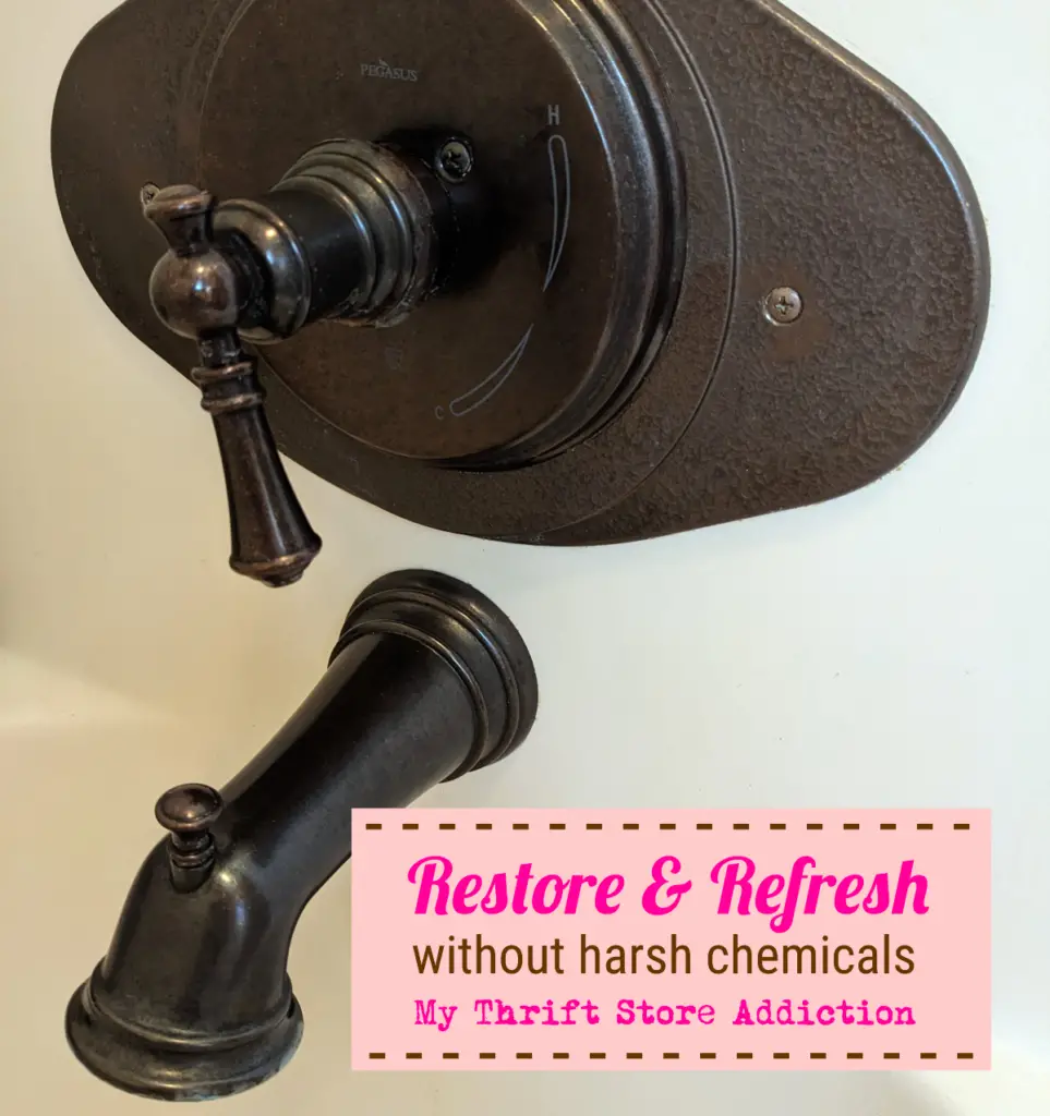 How to Restore Oil Rubbed Bronze Bathroom Fixtures