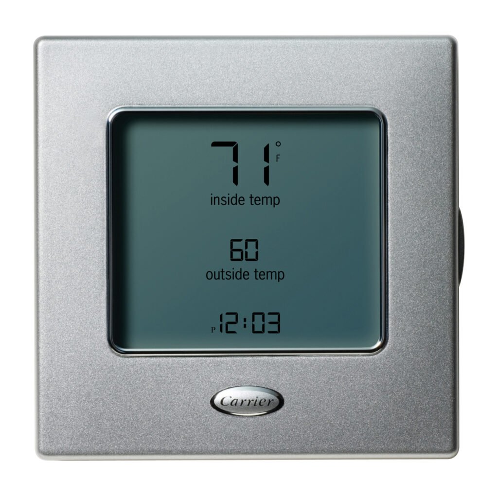 Carrier Thermostat Blank Screen