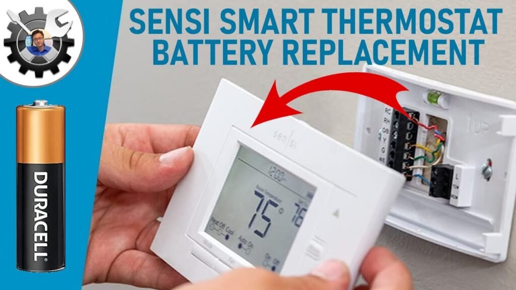 How to Change Batteries on Sensi Thermostat