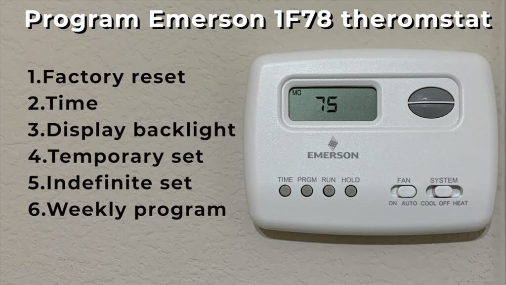 How to Program a White Rodgers Thermostat