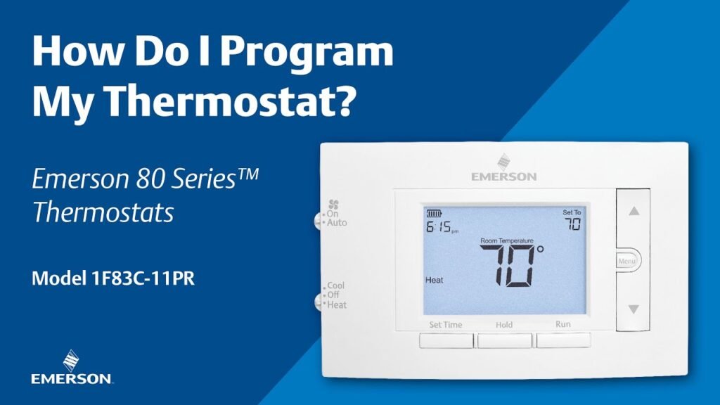 How to Program Emerson Thermostat