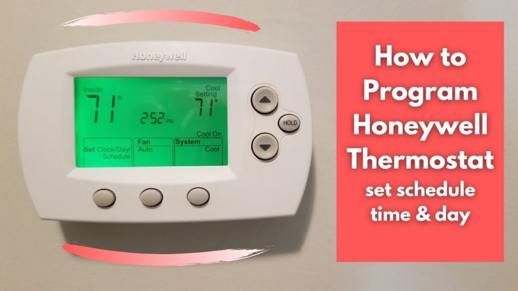 How to Set Thermostat Schedule