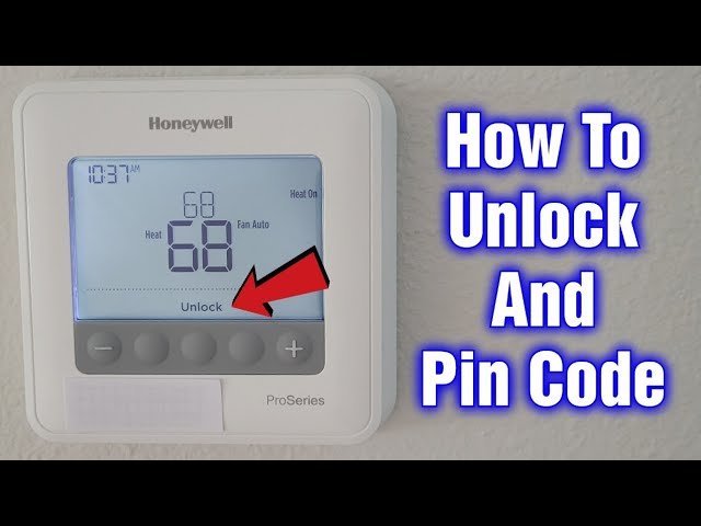 How to Unlock My Honeywell Pro Series Thermostat