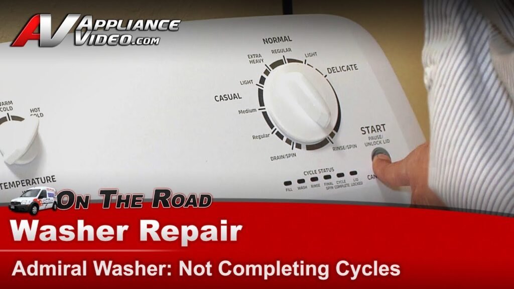 Admiral Washing Machine Problems