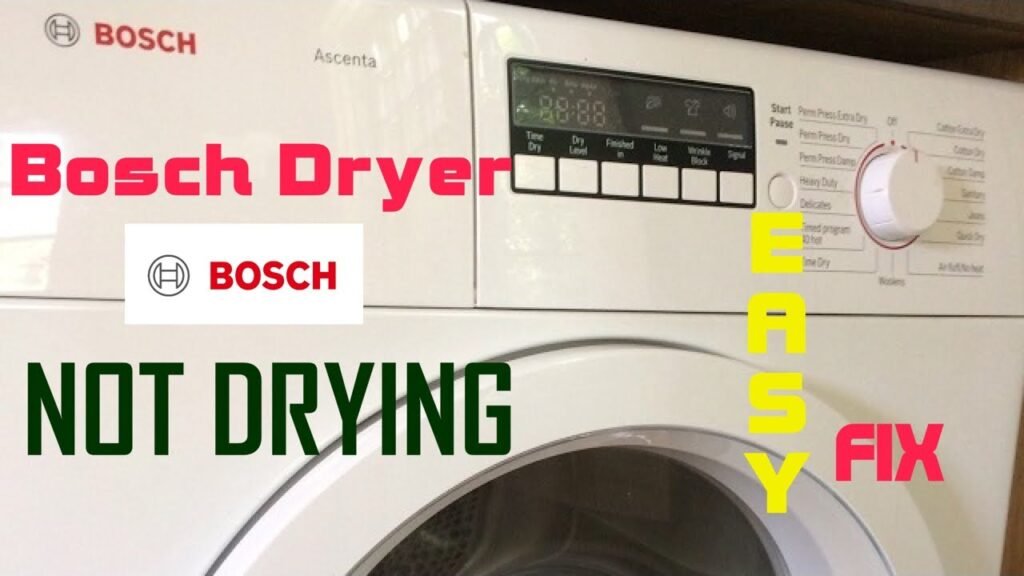 Bosch Dryer Problems