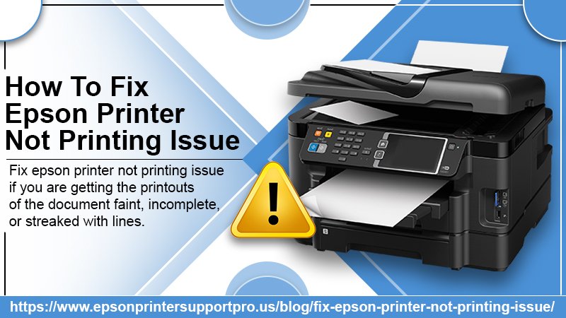 Epson Printer Not Printing