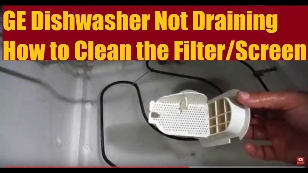Ge Dishwasher Not Draining