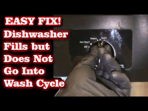 Hotpoint Dishwasher Fills And Drains But Doesnt Wash