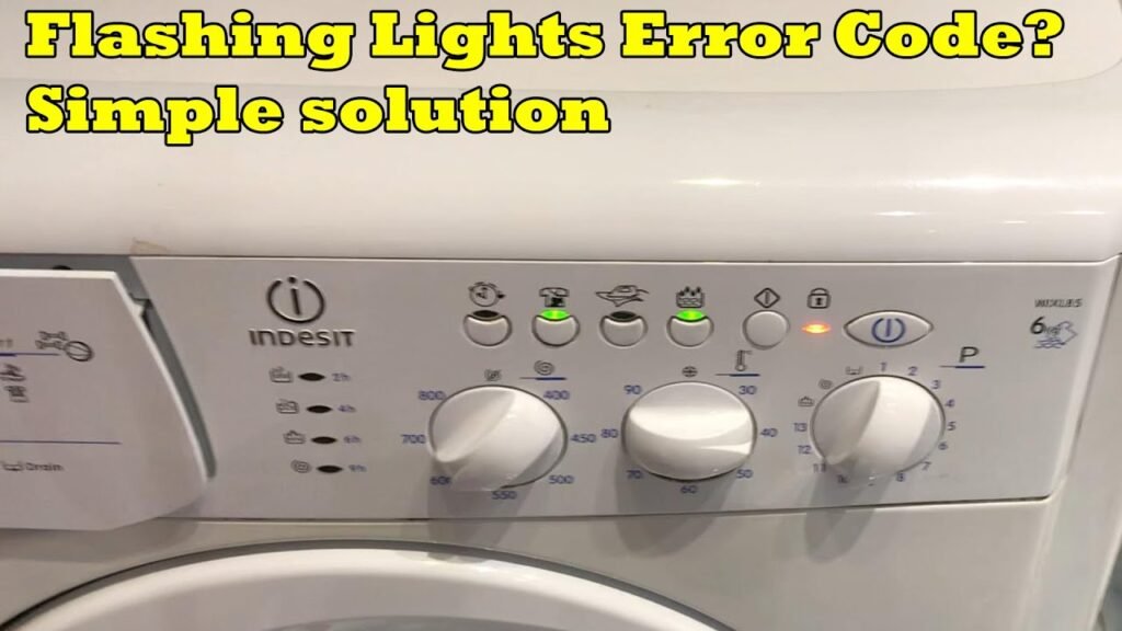 Indesit Washing Machine Problems