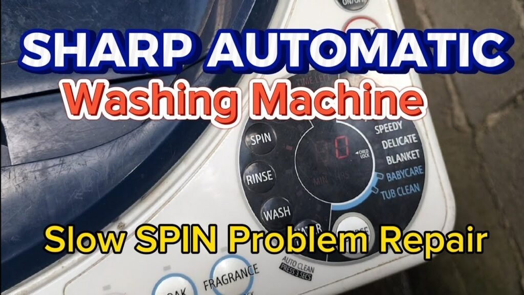 Sharp Washing Machine Problems