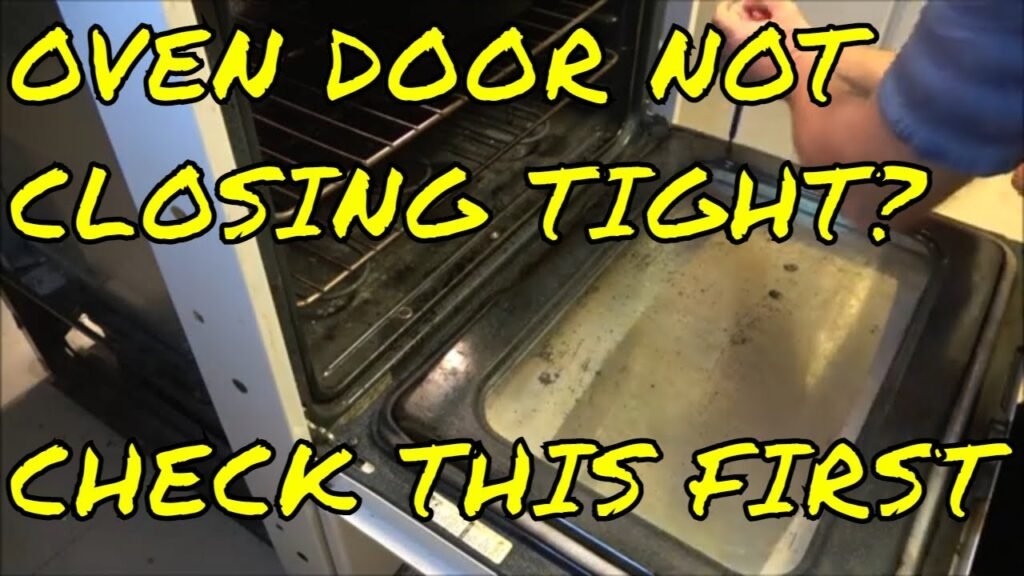 Whirlpool Oven Door Not Closing