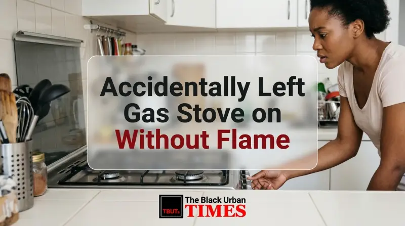 Accidentally Left Gas Stove on Without Flame