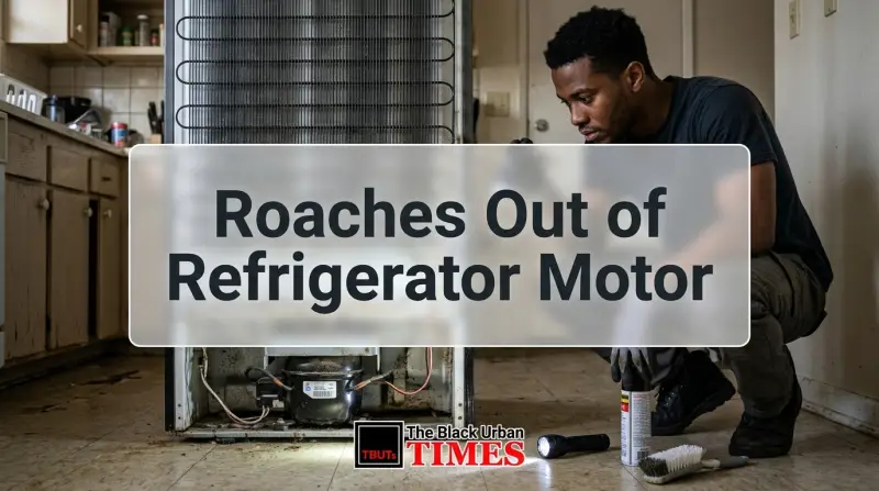 Roaches Out of Refrigerator Motor