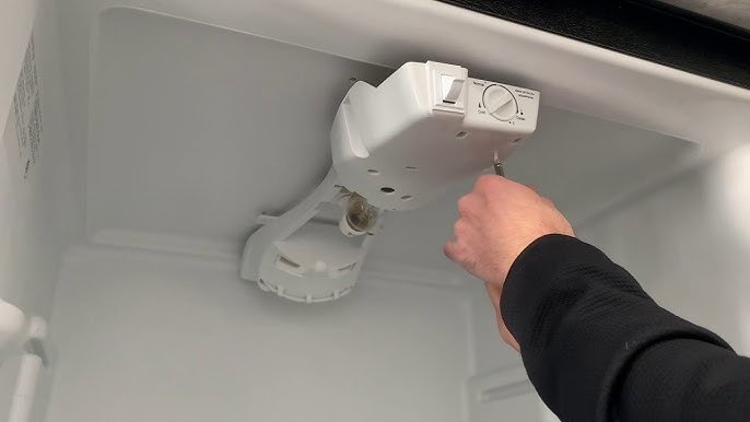Amana Refrigerator Defrost Drain Location