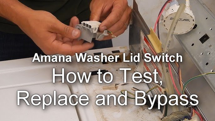 Amana Washer Lid Lock Bypass