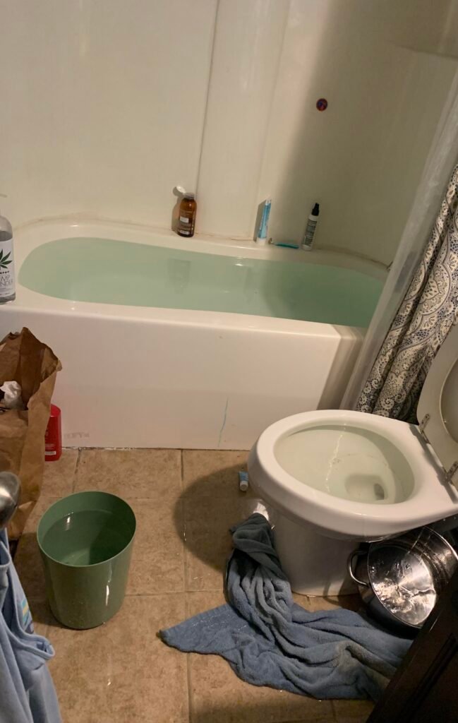Bathtub Drain Freeze