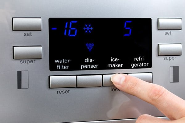 Bosch Fridge Ice Maker Water Dispenser Locked