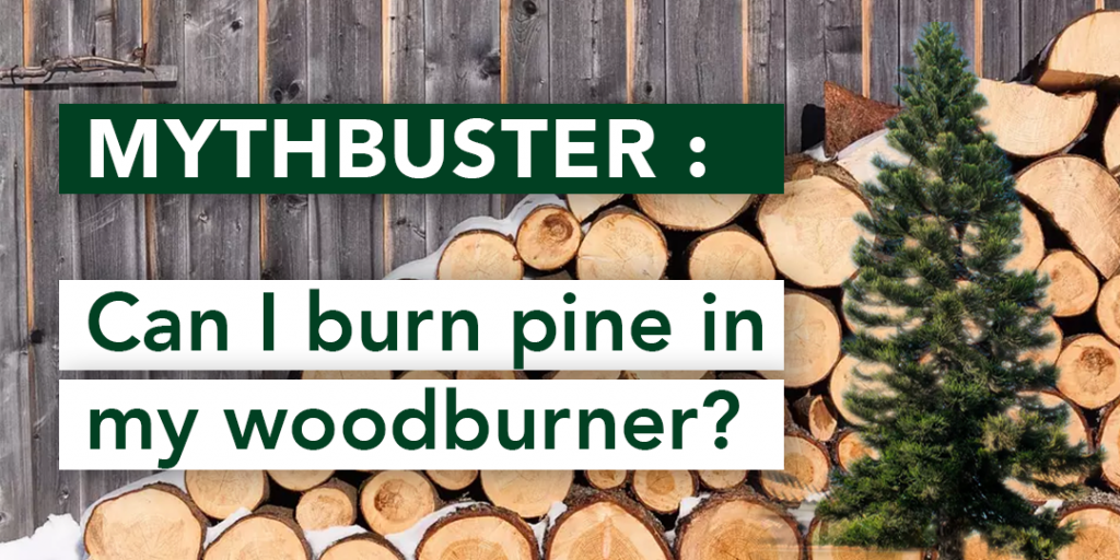 Can Burn Pine in Fireplace