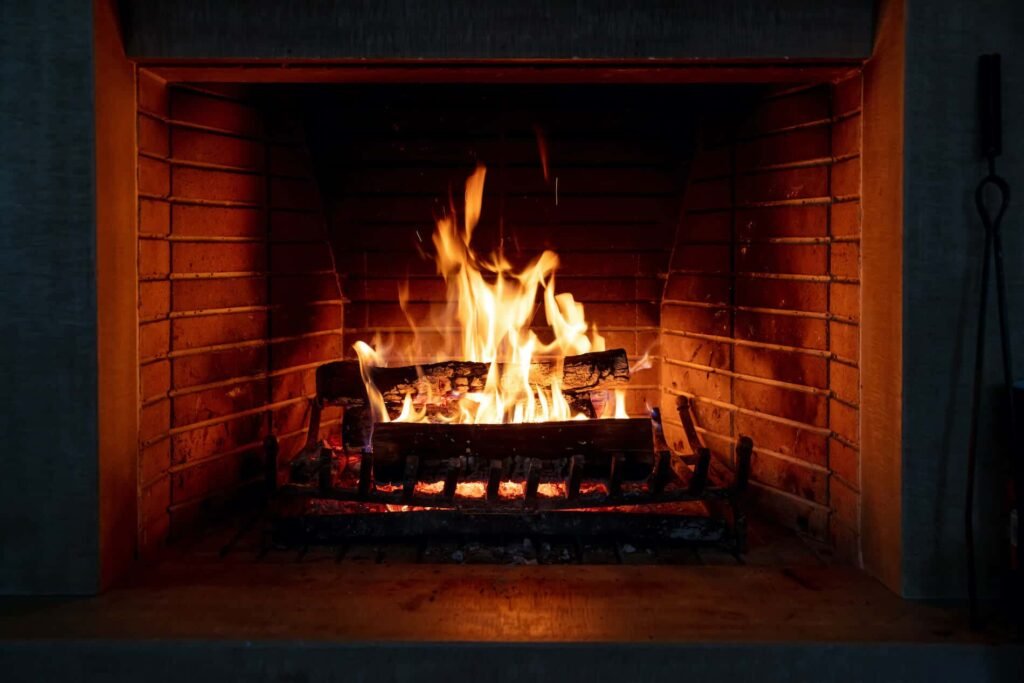 Can Leave Fireplace Burning Overnight