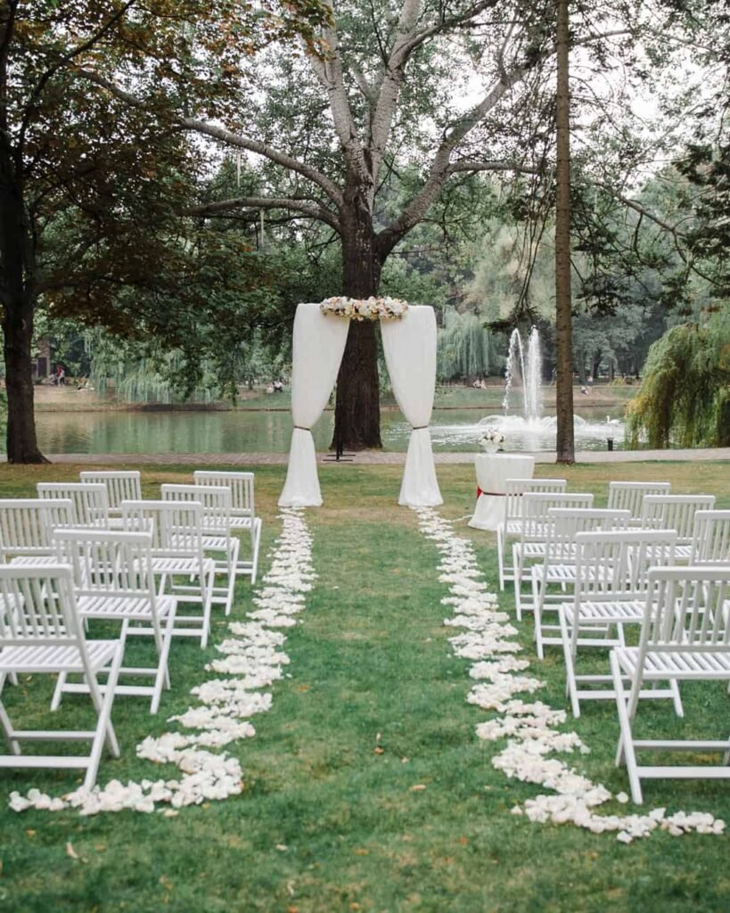 Can Rent Backyard for Wedding