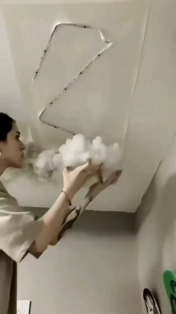 Cloud Ceiling Fire Hazard