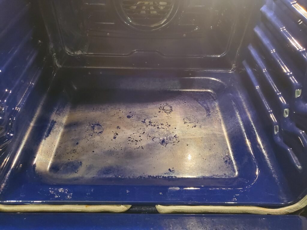 Damaged Oven Enamel
