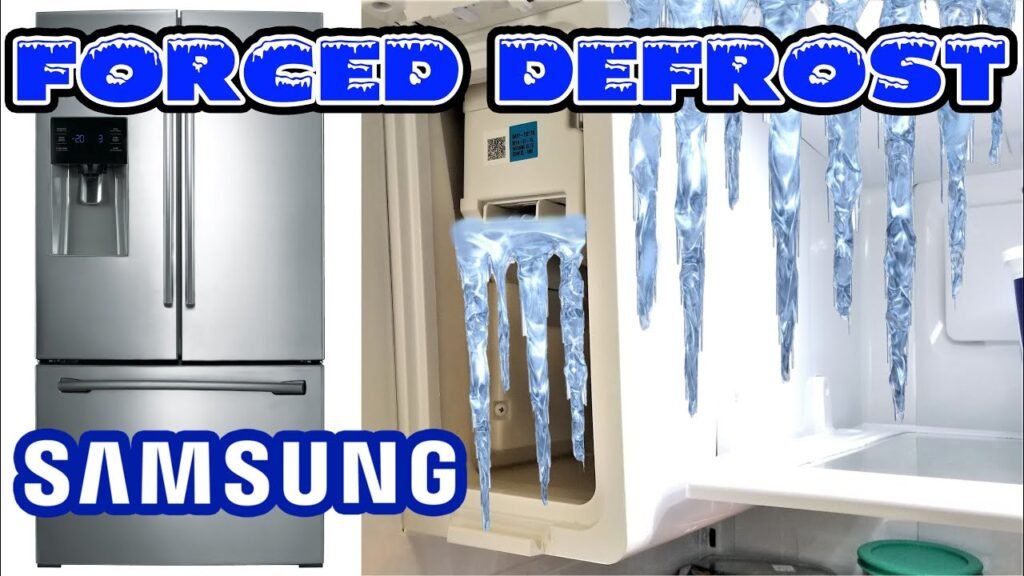 Defrosting Samsung Ice Maker