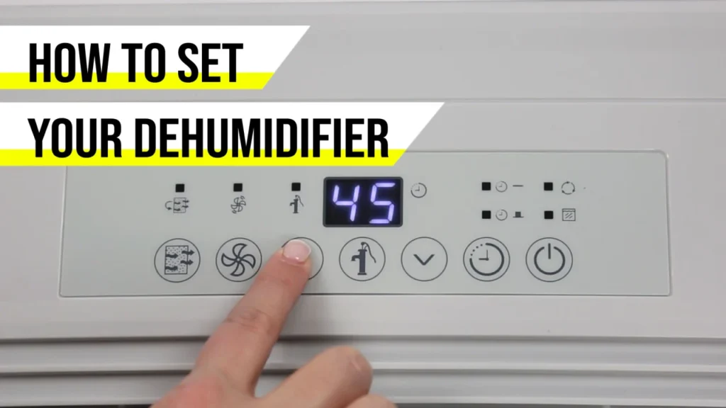 Dehumidifier Setting for Basement