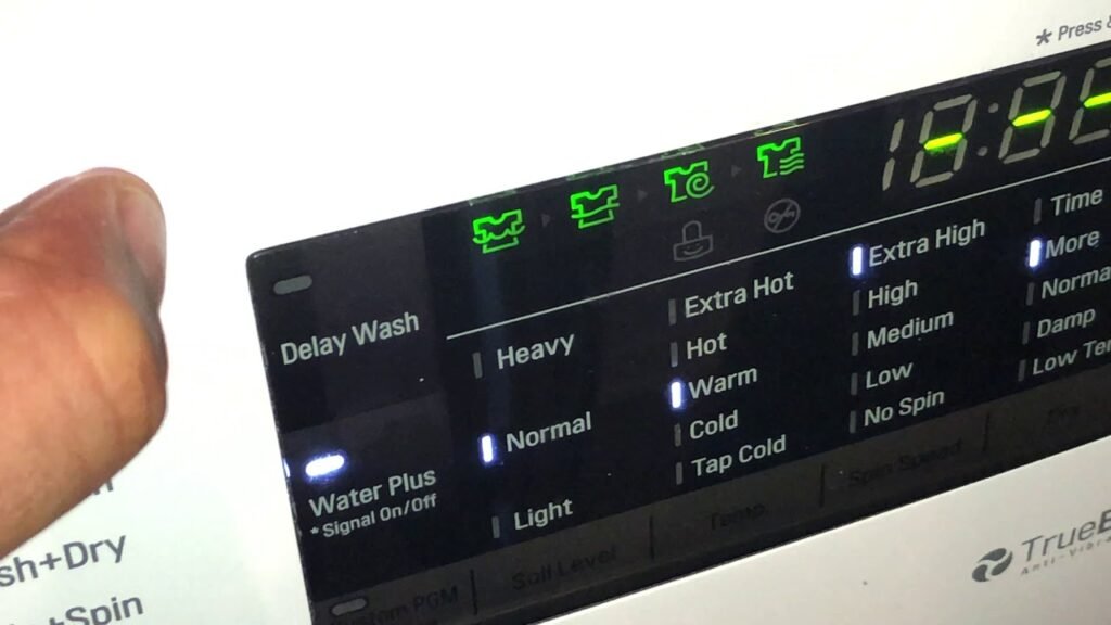 Delay Wash on Lg Washer