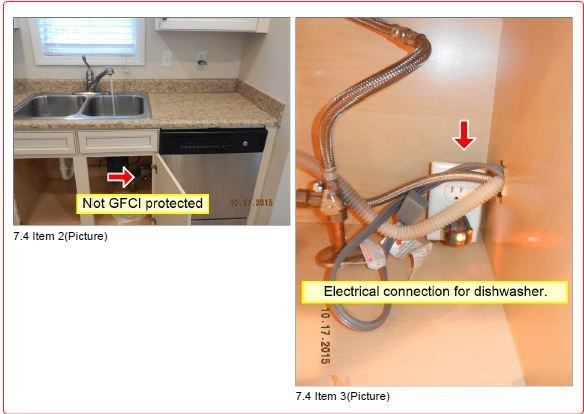 Gfci under Kitchen Sink