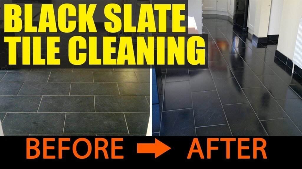 How Clean Black Floor Tiles
