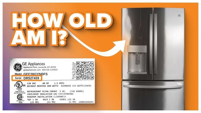 How Determine Age of Ge Appliance