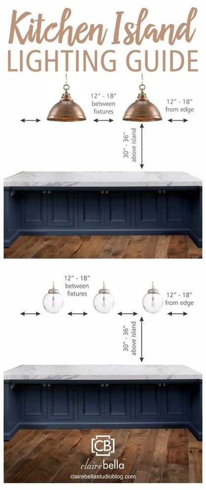 How Many Pendant Lights Over 9Ft Island