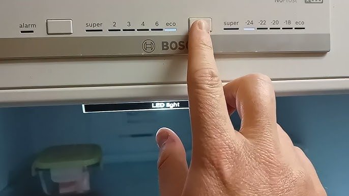 How to Set Temperature on Bosch Fridge Freezer