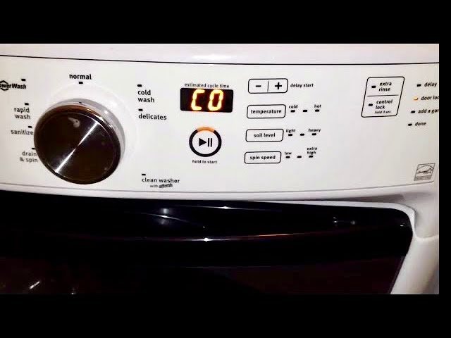 How Unlock Control Lock Maytag Washer