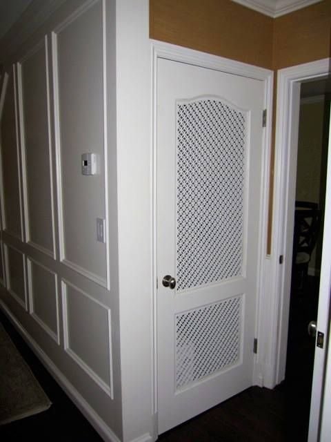 Hvac Closet Door Ideas