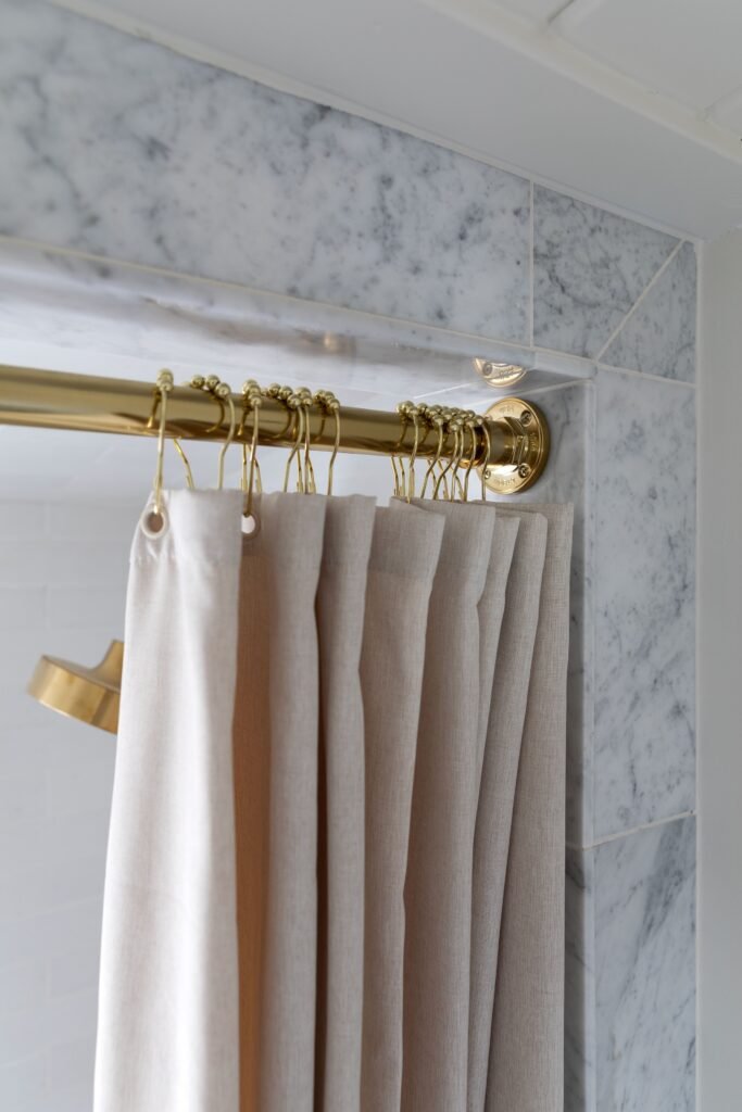 Keep Tension Rods from Falling down