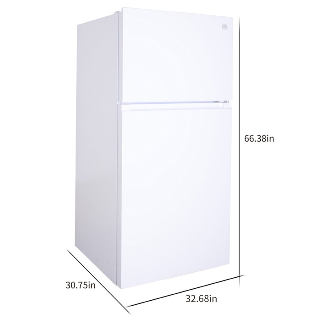 Kenmore Refrigerator Model 253 Dimensions