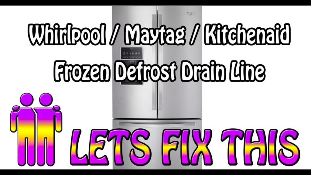Kitchenaid Refrigerator Defrost Drain Location