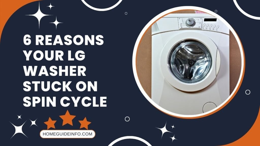 Lg Washer Stuck Spin Cycle